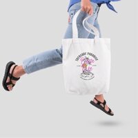 Túi vải tote bag của Chodole chất liệu túi canvas vải bố đẹp in hình độc đáo Treasure Paradise