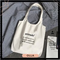 Túi vải Tote In Attitude TT02 Olla shop