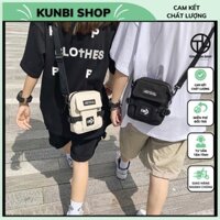 Túi Vải Túi Đeo Chéo Unisex Uzzang Canvas Túi Mũi Tên Mã 04