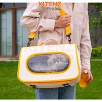 Túi vận chuyển cao cấp chó mèo, túi xách thú cưng phong cách mới thoáng khí