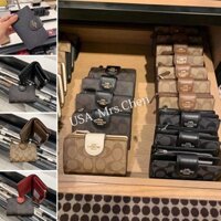 Túi Ví Nữ COACH, Ví Da Cao Cấp, Ví Gấp F53562