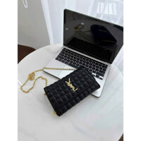 Túi Ví Nữ Dài Ysl Có Dây Đeo Chéo, Họa Tiết Trần Trám Sang Chảnh Đi Chơi, Du Lịch Wh533 - Winnie House