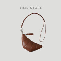 Túi ví nữ mini hình bánh sừng bò phong cách mới