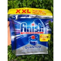 Túi viên rửa bát Finish quantum 50+4 viên, hàng chính hãng, freeship toàn quốc