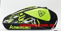 Túi Vợt Cầu Lông Kawasaki 2 Ngăn KBB-8665 Đen Chuối