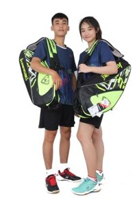 Túi vợt Cầu Lông Kawasaki 8665 xanh chuối