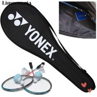 Túi Vợt Cầu Lông LIMERENCIA, Túi Vợt Đen, Phụ Kiện Huấn Luyện Vải Chống Thấm Nước Vỏ Bảo Vệ