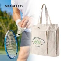 Túi Vợt Cầu Lông MAXGOODS, Vỏ Túi Vợt Dung Tích Lớn Dày, Phụ Kiện Cầu Lông Tay Bảo Vệ Di Động Chống Mài Mòn