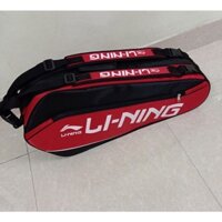 túi vợt lining đỏ đen mới nhất