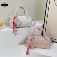 Túi vuông nhỏ Hello Kitty Bowling 2025 Túi đi lại cầm tay mới dành cho nữ, Túi gối đeo chéo nhỏ và đa năng