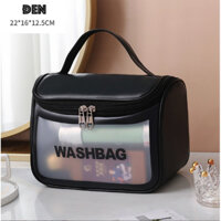 Túi WASHBAG THẾ HỆ MỚI Dạng Hộp Có Nắp Khoá Đựng Mỹ Phẩm