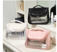 🌸Túi WASHBAG THẾ HỆ MỚI Dạng Hộp Có Nắp Khoá Đựng Mỹ Phẩm/ Du Lịch