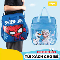 Túi xách ANGOO cho bé trai bé gái đi học thêm cầm tay đựng đồ dùng sách vở cho bé học cấp 1