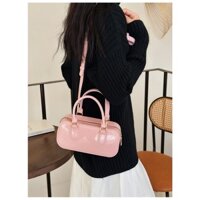 Túi xách bóng màu kẹo thời trang phù hợp với Messenger một vai F