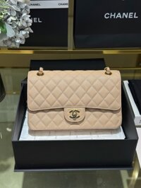 Túi Xách Chanel Classic Flap Bag Medium Siêu Cấp Khóa Vàng 25cm