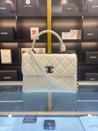 Túi Xách Chanel Trendy Replica 1:1 Cao Cấp Màu Trắng 25cm