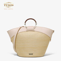 Túi xách Charles & Keith cao cấp phối màu thời trang TU1616 (Màu hồng)