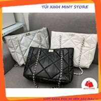 Túi Xách Cho Mẹ, Túi Công Sở Tote Da Đeo Vai Mềm Đựng Vừa A4 Cao Cấp PK 605