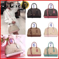 ♞,♘,♙Túi xách Coach Túi xách nữ thời trang một vai Túi có vỏ 27583 Mới