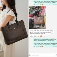 Túi xách công sở nữ tote da đựng laptop 15.6 inch đi làm đi học bản to giáo viên LINDA Limi Bags