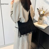 Túi xách da lộn DESPITEGO Dung tích lớn thông thường dành cho nữ