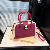 Túi xách da lộn kết cấu đa năng