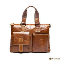 Túi xách da Nam, chất liệu da bò chắc chắn vừa đẹp, vừa bền bỉ, mang đến sự ưng ý, đẳng cấp