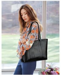 Túi xách da nữ công sở cỡ lớn phong cách Hàn Quốc cao cấp cá tính mang xu hướng thời trang mới nhất 2022 túi đeo vai Tote đựng được laptop A4 đi học đi làm đi dạy giá tốt T115