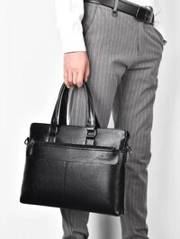 Túi Xách Da Thật Mới Cho Nam Túi Công Sở Túi Đeo Chéo Túi Đựng Máy Tính Túi Xách Da Bò Túi Xách Da Bò Phong Cách Mới Cho Doanh Nhân