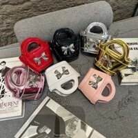 Túi xách dáng làn size nhỏ,da bóng form cứng đẹp.. Bag Nữ