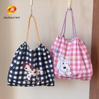 Túi xách dây rút BLACKBEAR GIỚI HẠN Cún con Công nhân văn phòng nhẹ