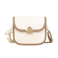 Túi xách đeo chéo mini nữ dáng hộp da Pu cổ điển