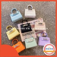 Túi Xách Đeo Chéo Nữ Hm Kely Mini Silicon Size 12 cm đi chơi đi du lịch dễ thương cá tính giá rẻ