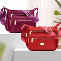 Túi xách đeo chéo nữ vải dù chống nước cao cấp size 24cm TUI-49