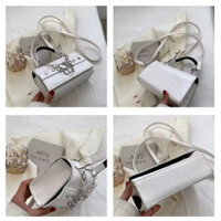 Túi Xách Đeo Vai Chéo Mini Hình Trái Tim Cầm Tay Thời Trang