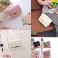 Túi xách đeo vai phong cách thời trang mẫu T4Hồng - Màu đen