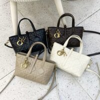 Túi Xách Dior Medium Toujours Remake Hàn Màu Đen
