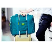 Túi xách du lịch gài vali kéo vải chống thấm tiện dụng KDR-NC103 KODOROS - Xanh ngọc