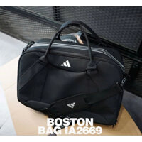Túi Xách Đựng Quần Áo, Túi Trống Thể Thao Du Lịch Adi.das Golf Boston Bag IA2669 Cao Cấp