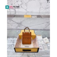 Túi xách Fendi Sunshine Shopper Mini Tote bag handbag cổ điển da bò túi xách nữ Shopper Bags (Hàng Đặt Trước)