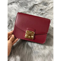 Túi Xách Furla - Chuẩn authentic - size 21cm màu #cili