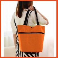 Túi xách giỏ đựng đồ đi chợ siêu thị có bánh xe kéo 2019 - Giá siêu hấp dẫn