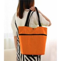 Túi xách giỏ đựng đồ đi chợ siêu thị có bánh xe kéo 2019