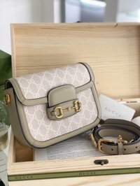 Túi Xách Gucci Horsebit 1955 Màu Nude Siêu Cấp 21-25cm