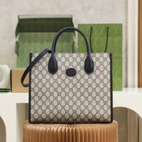 Túi Xách Gucci Small Tote Bag Canvas Siêu Cấp 35cm