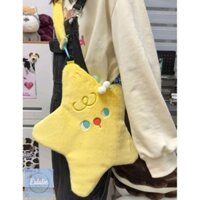 TÚI XÁCH HÌNH NGÔI SAO VÀNG ⭐ ĐEO VÀO SÁNG HƠN VÌ SAO TRÊN TRỜI - YELLOW STAR SHAPED SHOULDER BAG