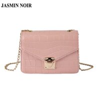 Túi xách JASMIN NOIR họa tiết da cá sấu thời trang cho nữ