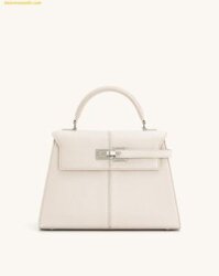 Túi Xách JW PEI Elise Large Top Handle Bag 28 - White
