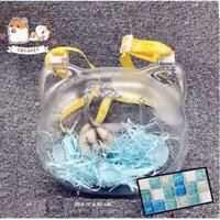 Túi xách kitty cho hamster, nhím đi chơi, túi xách du lịch