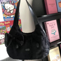 Túi xách Kitty dễ thương Nơ Niche Cô gái dễ thương Túi Tote di động